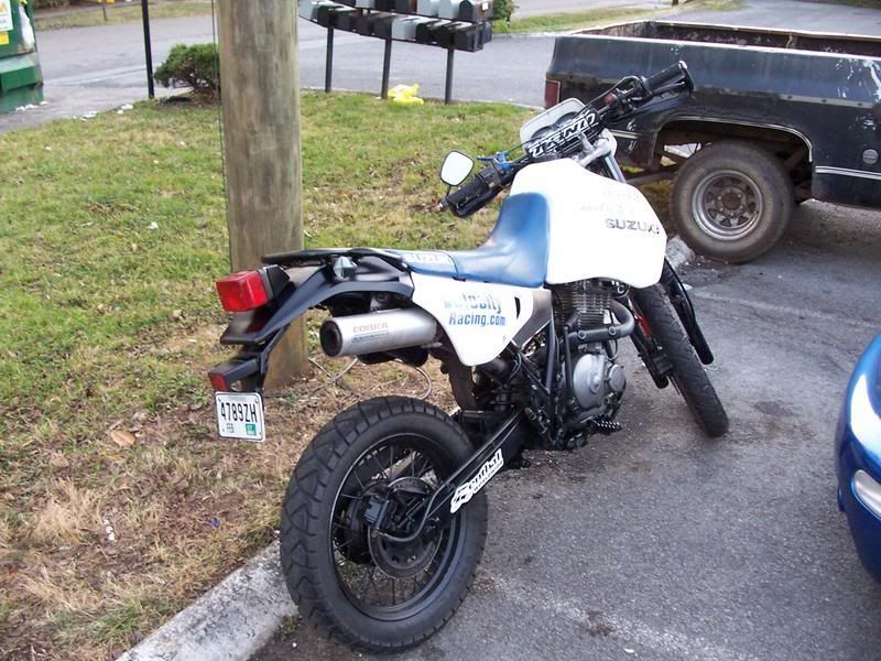 1992 DR650 exhaust DR ThumperTalk